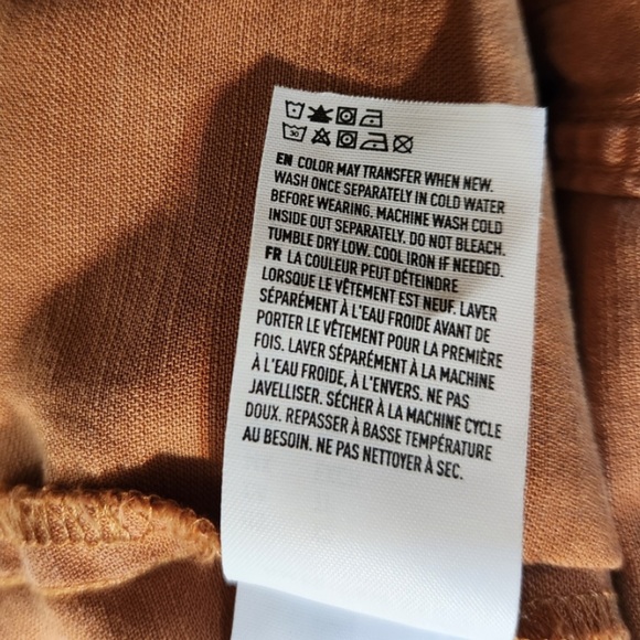 American Eagle, Women's Caramel Button Up Shirt, Size XS - Picture 8 of 8